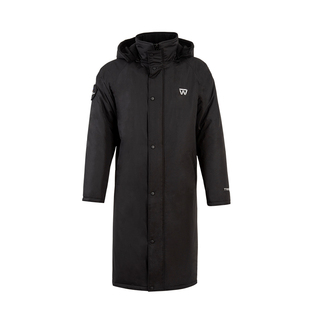 道郎 TEEWOO钛武运动棉服大衣 防风防雨保暖过膝长款武道定制臂章
