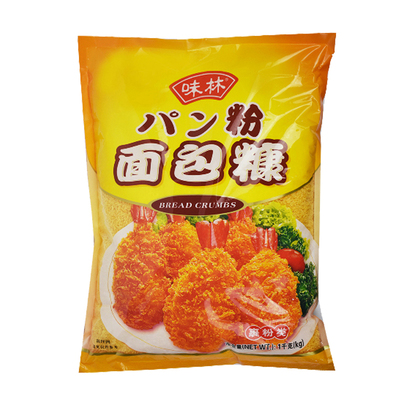 味林黄色1kg炸鸡食品面包糠