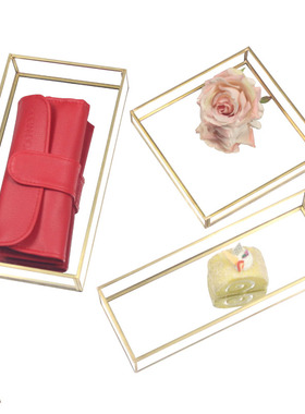 欧式风婚礼甜品化妆刷美甲托盘