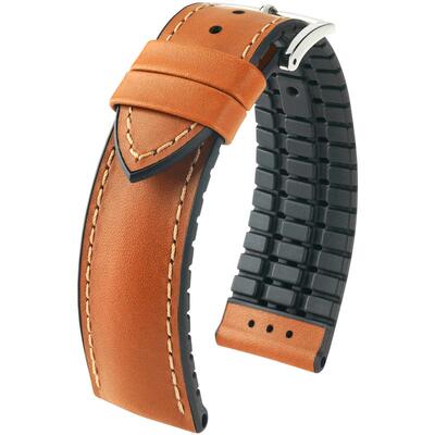 进口手表带小牛皮海马300