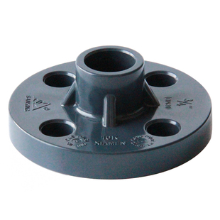 台湾三厘PVC法兰化工级法兰盘 国标upvc法兰片塑料法兰化工件包邮