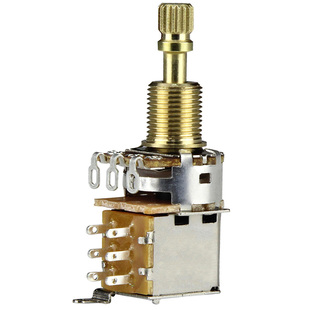 电吉他音量旋钮音色电位器电贝司贝斯双层开关切单提拉提拔开关