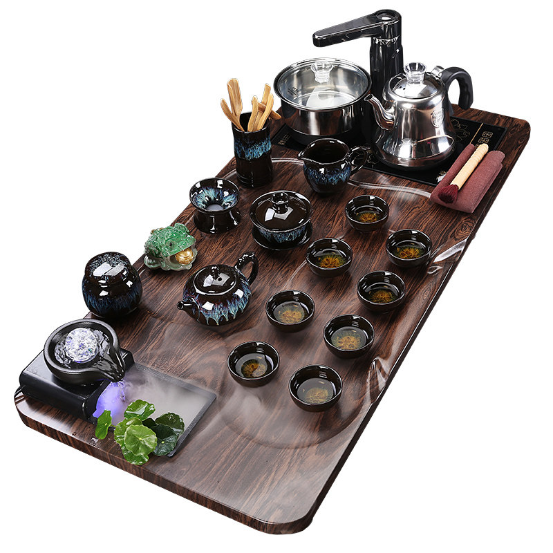 陶瓷一体式功夫电磁炉茶具套装