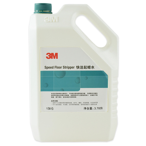 3M快洁起蜡水 去陈蜡 除蜡水 强力起蜡水 清除地板旧蜡 3.78升