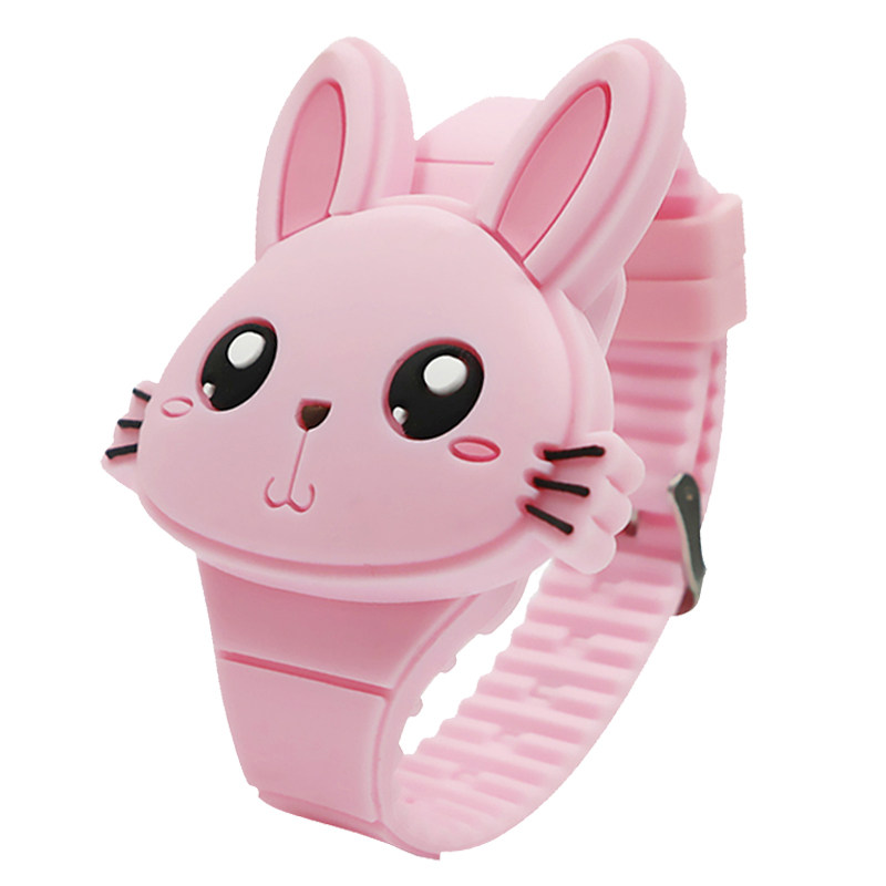 儿童手表电子表女孩款卡通夜光防水男童幼儿宝宝公主韩版小学生表