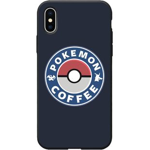 精灵球咖啡卡通宝可梦原创手机壳适用iPhone16小米13玻璃12全包11苹果15ProMax神奇宝贝Plus华为14硅胶保护壳