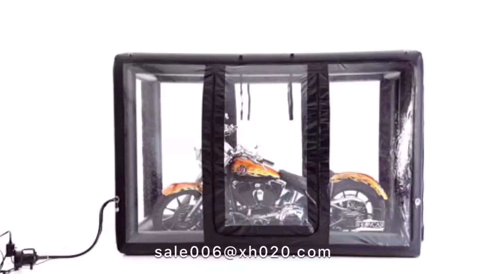 Welding Vehicle Outdoor Waterproof Inflatable Motorcycle Bubble Tent