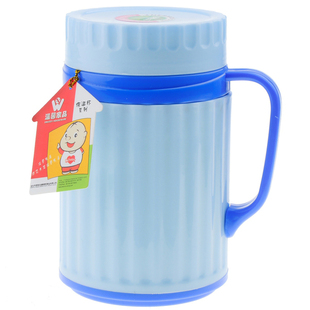 公猪精液恒温保存稀释杯不锈钢内胆塑料搅拌杯子猪用大容量采精杯