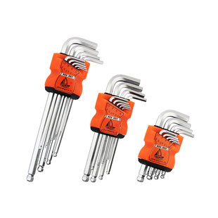 内六角星型梅花螺丝刀中间带孔空心t20t25花型米字型起子工具套装