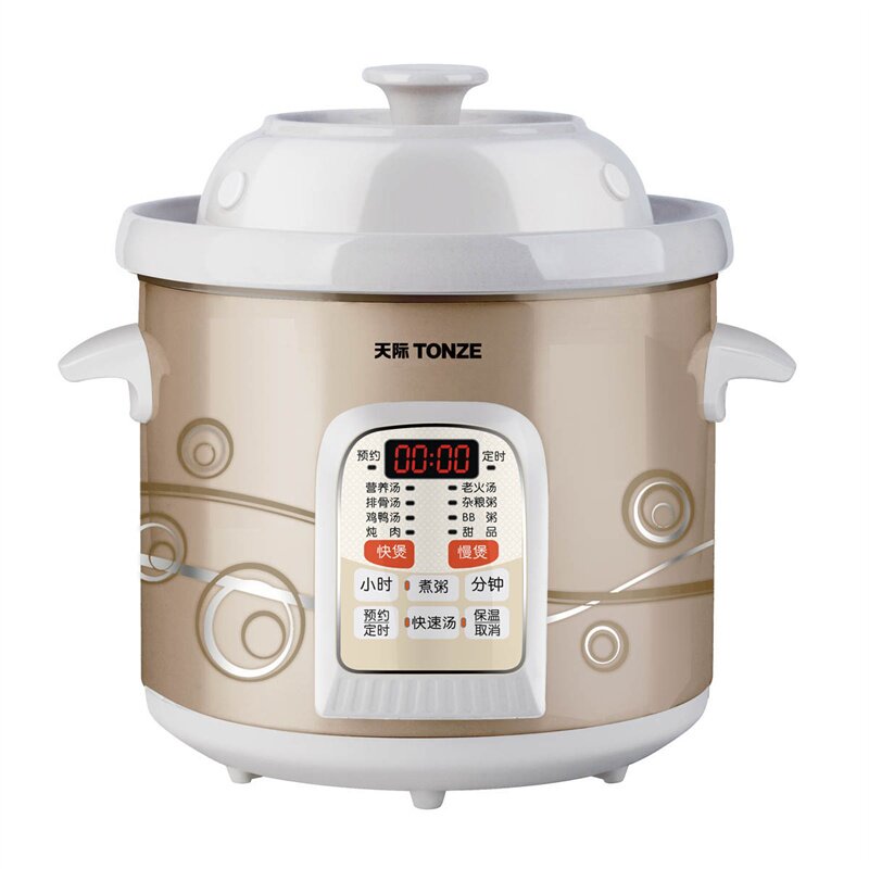 天际电炖锅快速煮粥锅煲汤锅5L