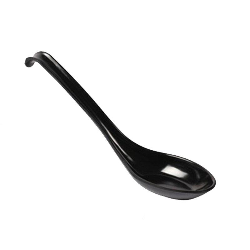 日式密胺勺子仿瓷塑料调味勺汤匙家用调羹耐摔易洗餐具拉面10个