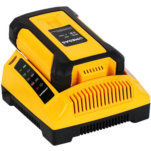 美达斯20V40V三星锂电割草机电链锯打草机绿篱机专用电池充电器