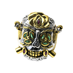 热购首饰《敢死队幸运戒指》欧美男士大气食指纯银戒指 潮品包邮