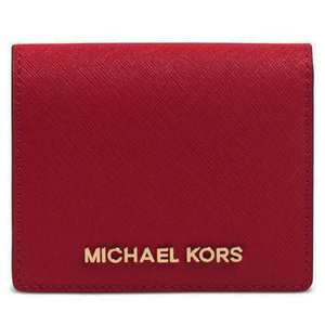 Michael Kors美国原装正品MK十字纹真皮夹牛皮短款钱包卡包大钞