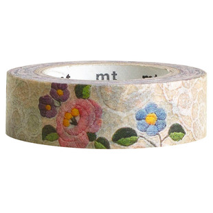 MT EX 蕾丝丸花西瓜菠萝草莓干杯羊驼气球冬眠 日本进口和纸胶带