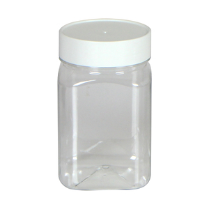 1斤蜂蜜瓶500g360ml塑料瓶子加厚透明食品罐花茶干果密封罐子防漏