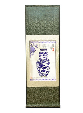 青花瓷中国工艺品送老外礼品剪纸