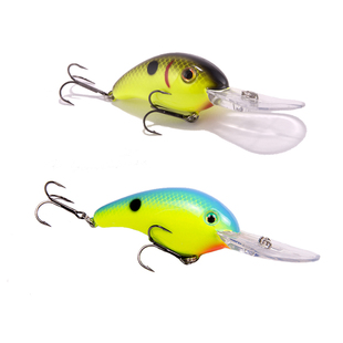 新品Strike King kvd 5XD crankbait中层深潜舌板胖子路亚假饵