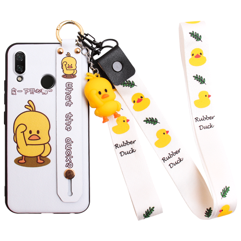 华为nova3手机壳nova3i保护套nova3e手机套nova2s软壳华为nova4畅想8plus手机壳麦芒7个性创意情侣男女小黄鸭