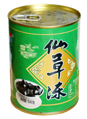 宇峰仙草冻罐头开罐即食奶茶配料