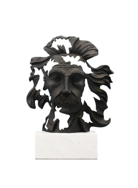 爱因斯坦头像工艺品立体人物雕塑