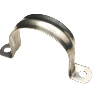 75塑料PVC管32不锈钢25/40/50骑马卡110PE给排水管PPR固定U型卡63