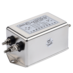 220V单相三节医疗设备专用电源滤波器 EMC SJD710B-3A 6A 10A 20A