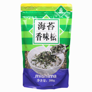 三岛即食海苔香松300g芝麻拌饭碎海苔料濑户鲣节寿司饭团料海苔碎