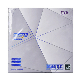 友谊729纵横普及套乒乓球胶皮套胶 GS训练套 反胶套胶粘性训练套