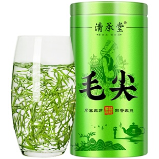 清承堂2025毛尖新茶嫩芽散装毛峰茶叶明前春茶浓香型绿茶125g