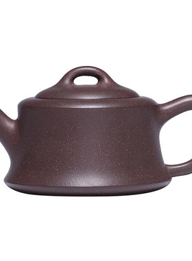 茗阳原矿正品工艺师鱼罩紫砂壶