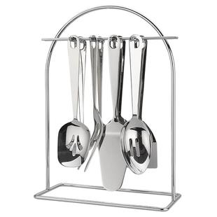 美思工房不锈钢全套厨具汤勺铲子厨房烹饪餐具套装汤勺海鲜叉组合