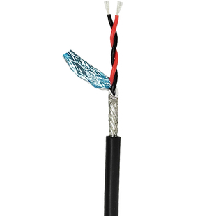 双绞屏蔽线RVSP2芯*0.15 0.2 0.3 485通讯信号线镀锡铜芯对绞软线