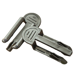 两个装黑色垃圾袋夹子固定器夹防滑夹定夹垃圾桶夹稳固塑料桶边夹