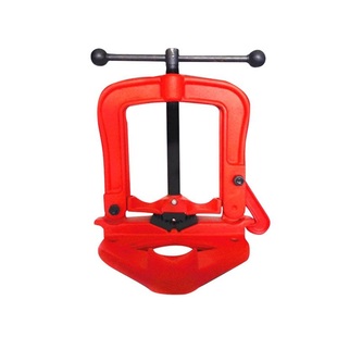 新工管子台虎钳重型固定台钳工业级小型压力钳龙门钳带三角支架钳