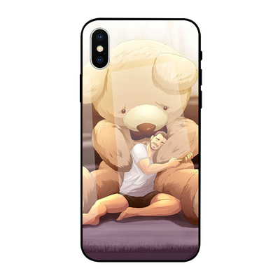 玻璃手机壳适用苹果三星s10小米