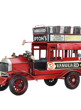 模型双层巴士生日礼物手工艺品