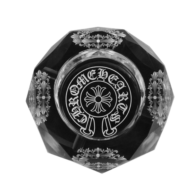 十字水晶玻璃烟灰缸潮牌创意烟盅