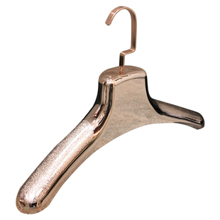 皮草衣架专用挂水貂皮大衣衣挂裘皮羊绒无痕宽肩皮衣服撑派克衣架