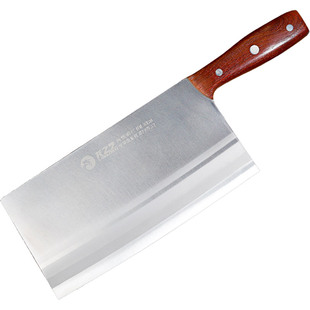 龙之艺菜刀厨师专用刀锻打9铬不锈钢厨房切肉刀切菜刀锋利