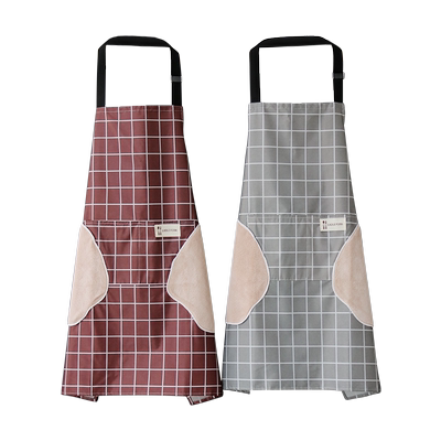 【旱龙】家用围裙男女厨房日系防水防油罩衣