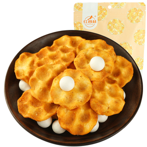 红谷林小石子饼6袋石子馍手工石头饼解馋饼干宿舍休闲麻辣小零食