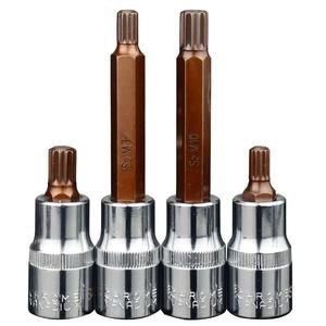 上匠12角套筒批头加长1/2十二角压配批头风炮电动气动旋具头套筒