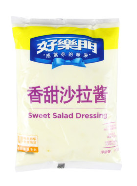 好乐门水果蔬菜汉堡手抓饼沙拉酱