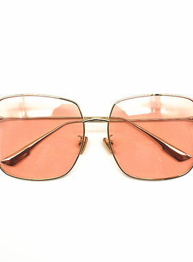 太阳镜方形浅色2020年透明黄