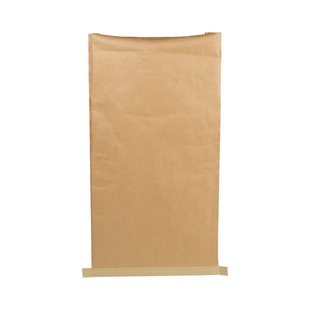 25kg化工包装袋加厚黄色覆膜防防潮水牛皮纸袋纸塑复合编织袋