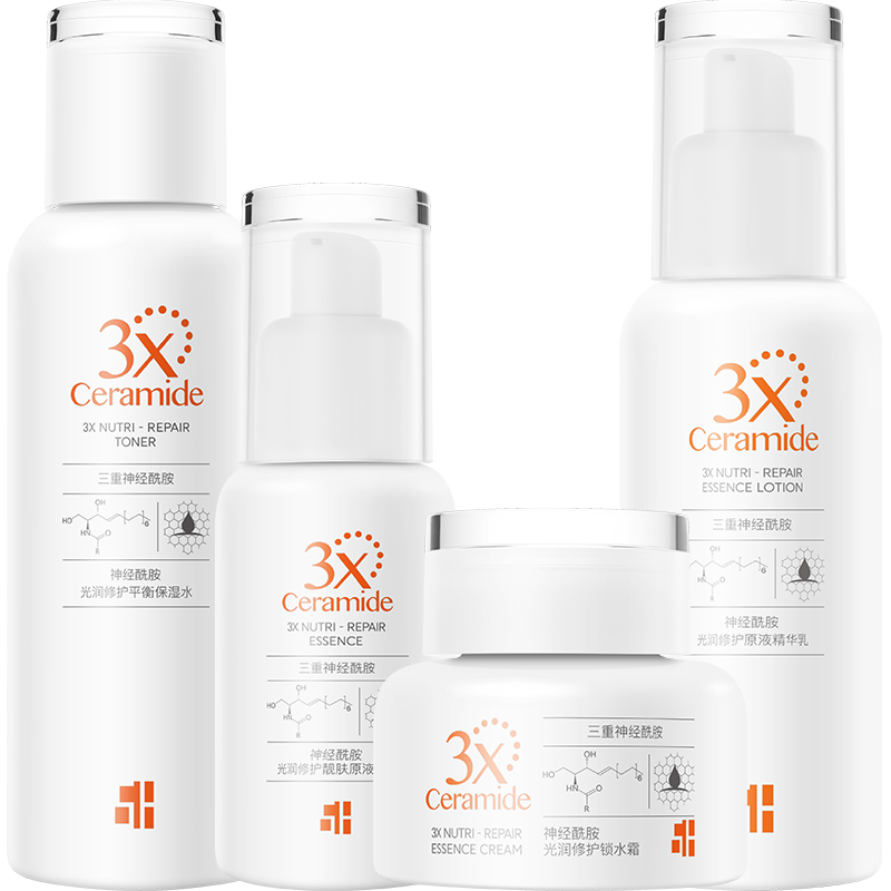 真假分析【初之印】神经酰胺护肤品套装怎么样?使用起来有效果吗