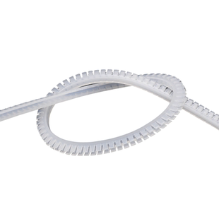 u形护线齿KG齿形密封条自由裁剪绝缘保护套保护带齿型白色包边条