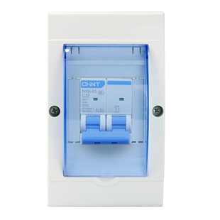 正泰NXB空气开关盒子短路保护2P3P空调32A63A家用总开小型断路器