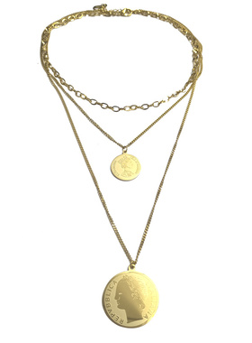 多层毛衣链2021年新款女挂件长款